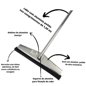 Rodo De Alum Eva 60CM C/cabo 1,50MT